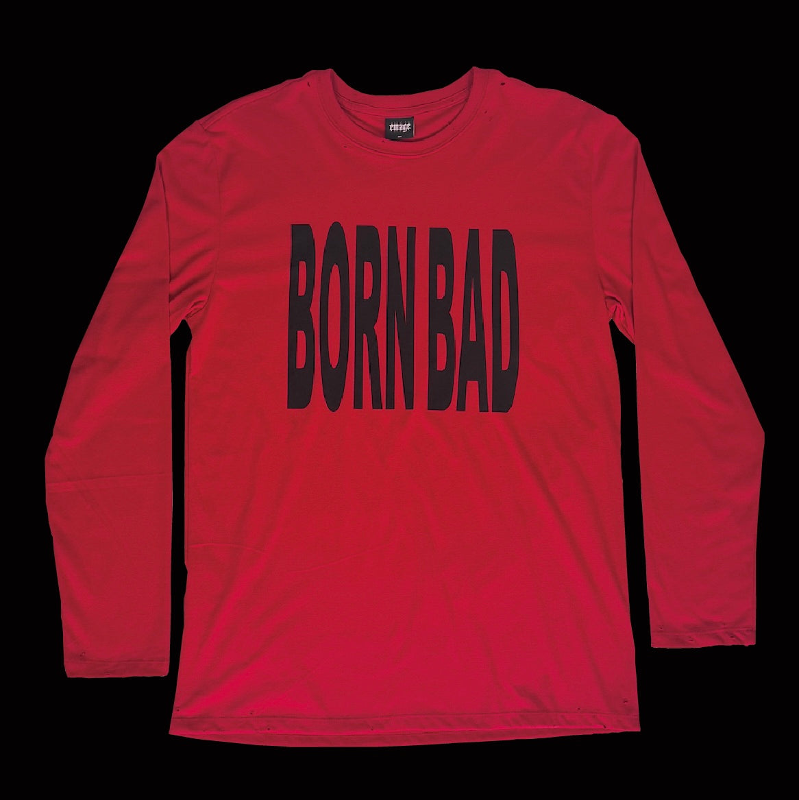BORN BAD LONG SLEEVE RED