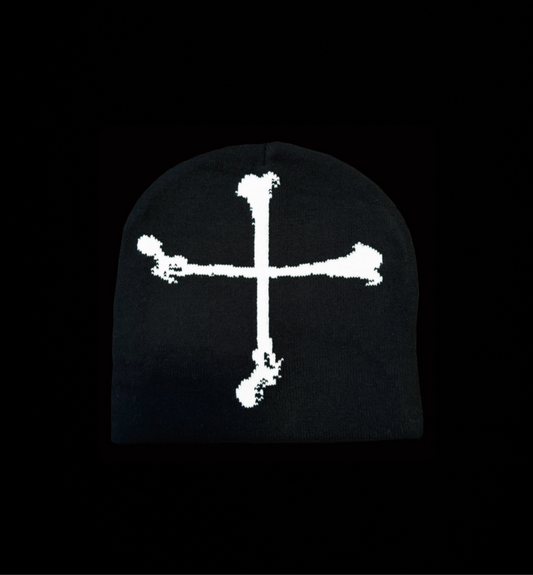 CROSS BONES BEANIE